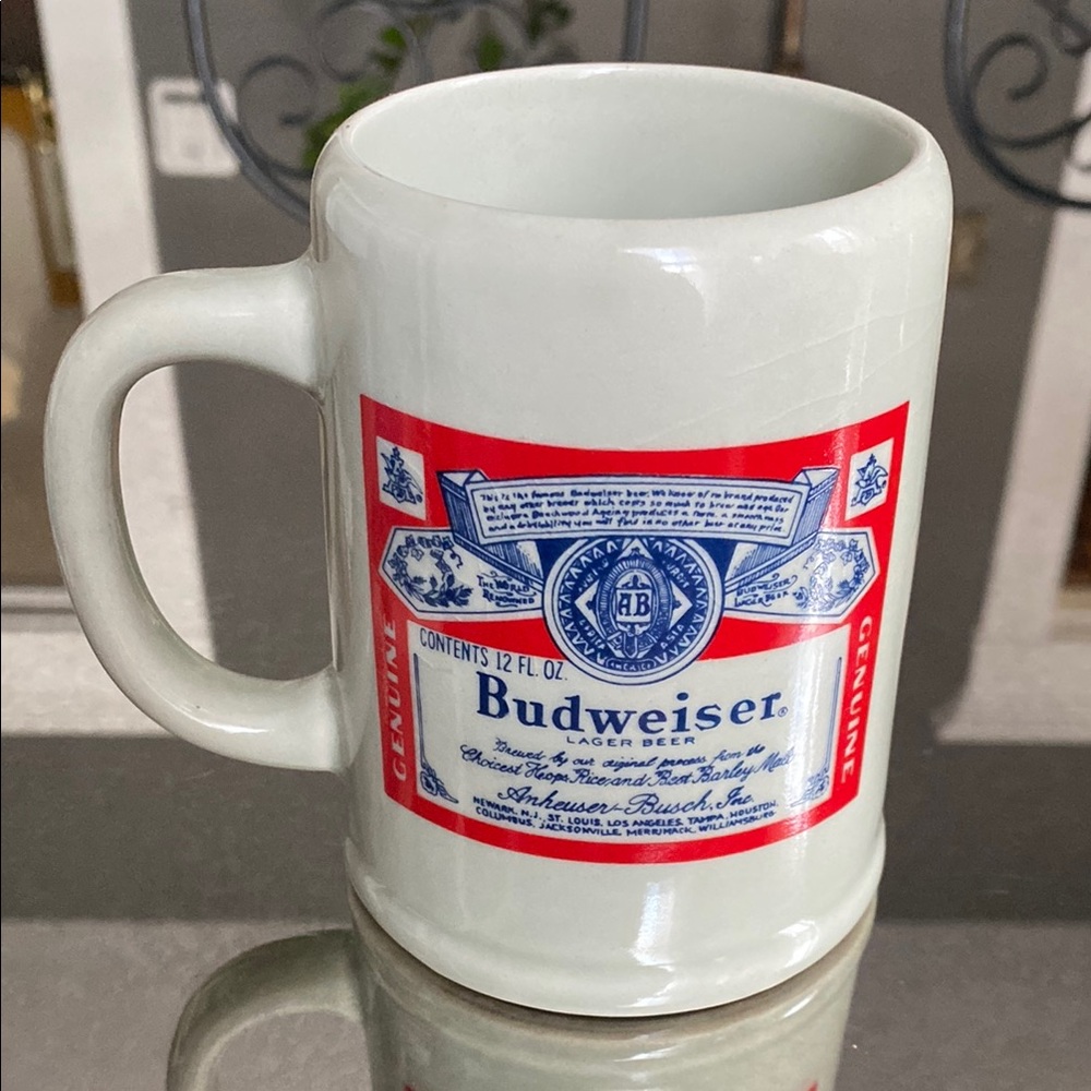 Vintage Budweiser Beer Mug